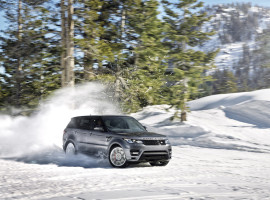 Drifting with winter tires improves gliding